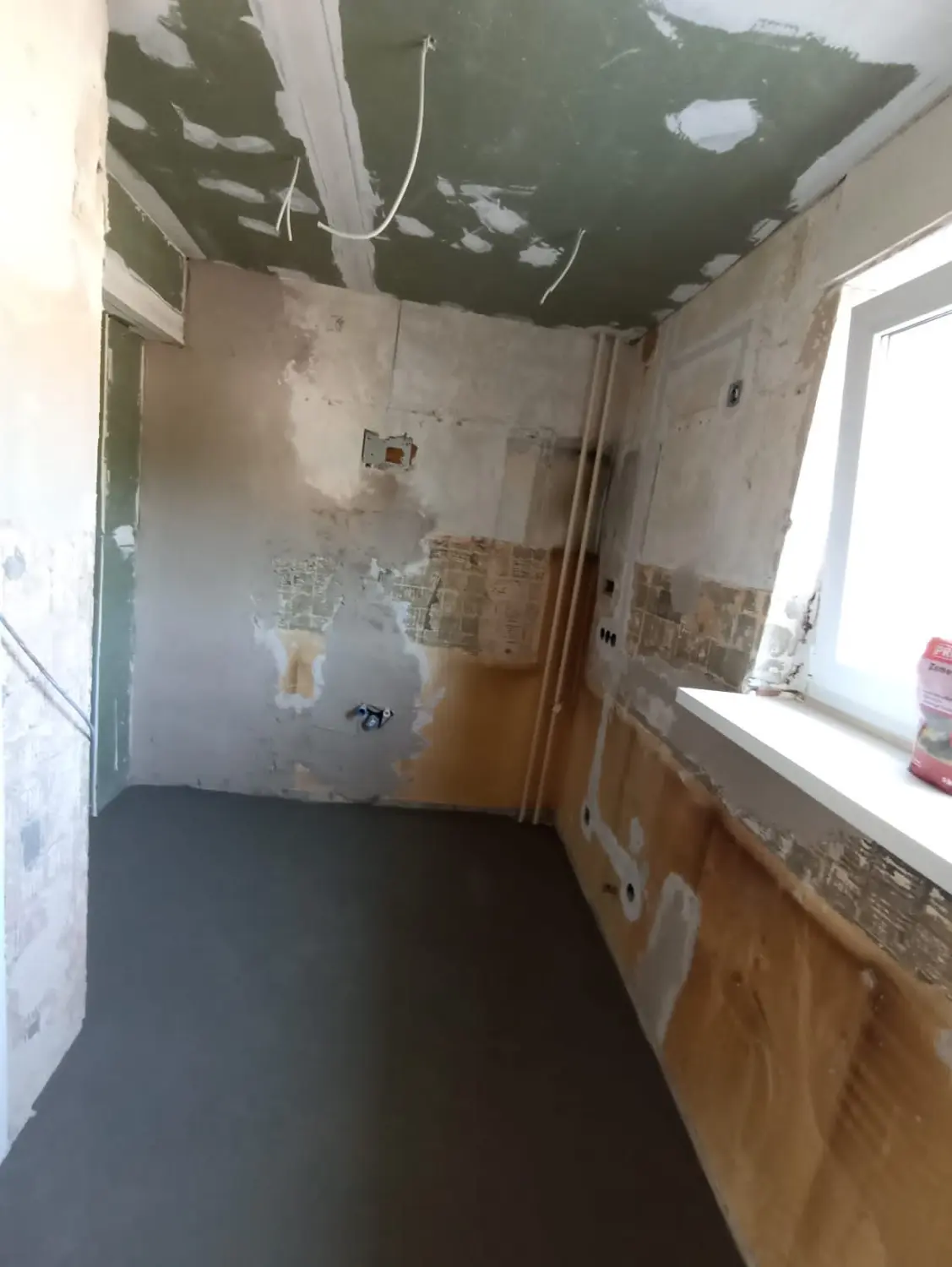 im Bau befindliches Haus von Zand